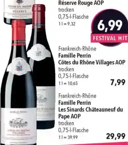 CITTI Markt Famille Perrin Les Sinards Châteauneuf du Pape AOP Angebot