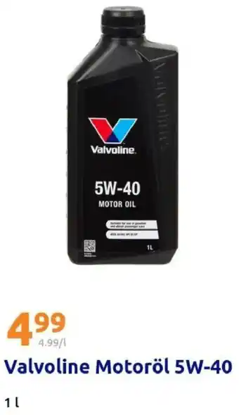 Action Valvoline Motoröl 5W-40 Angebot