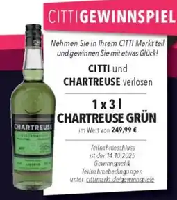 CITTI Markt CHARTREUSE GRÜN Angebot