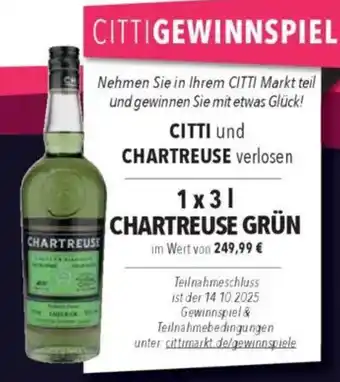 CITTI Markt CHARTREUSE GRÜN Angebot