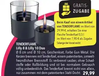 CITTI Markt TENDERFLAME Lilly 8 & Lilly 10 Duo Angebot