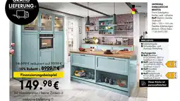 Hardeck Neff impressa einbauküche bristol Angebot