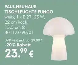 Hardeck Paul neuhaus tischleuchte fungo Angebot