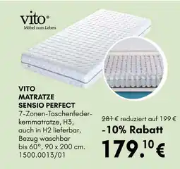 Hardeck Vito matratze sensio perfect Angebot