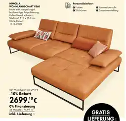 Hardeck Himolla wohnlandschaft 9360 Angebot