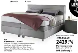 Hardeck Ruf boxspringbett belvedi Angebot