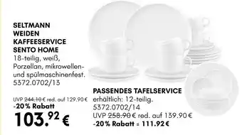 Hardeck Seltmann weiden kaffeeservice sento home Angebot