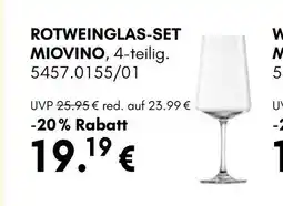Hardeck Schott zwiesel rotweinglas-set miovino Angebot