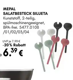 Hardeck Mepal salatbesteck silueta Angebot