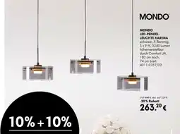 Hardeck Mondo led-pendel-leuchte karena Angebot