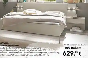 Hardeck Wiemann wiemann bettanlage parma Angebot
