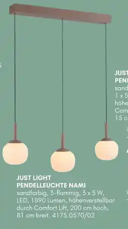 Hardeck Just light pendelleuchte nami Angebot