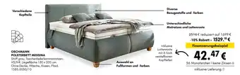 Hardeck Oschmann polsterbett messina Angebot