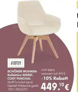 Hardeck Schöner wohnen kollektion sessel cosy funchal Angebot
