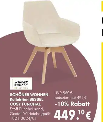 Hardeck Schöner wohnen kollektion sessel cosy funchal Angebot