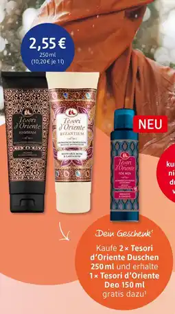dm drogerie Tesori d'oriente duschgel Angebot