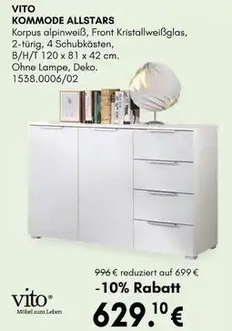 Hardeck Vito kommode allstars Angebot