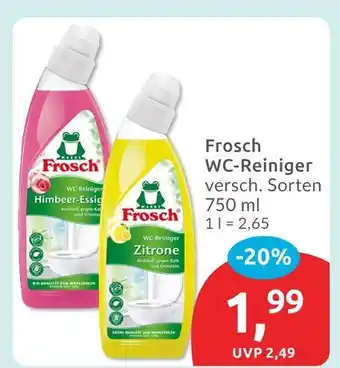 Budni Frosch wc-reiniger himbeer-essig Angebot