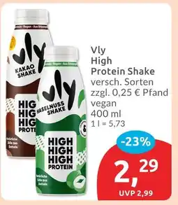 Budni Vly high protein shake kakao Angebot