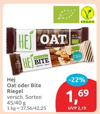 Budni Hej oat riegel Angebot