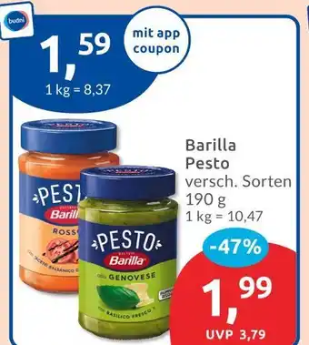 Budni Barilla pesto rosso Angebot