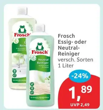 Budni Frosch essig reiniger Angebot