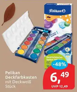 Budni Pelikan deckfarbkasten mit deckweiß stück Angebot