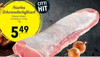 CITTI Markt Frisches Schweinelachsfleisch Angebot