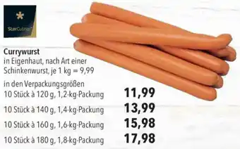 CITTI Markt StarCulinar Currywurst Angebot