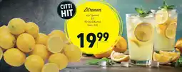 CITTI Markt Zitronen Angebot