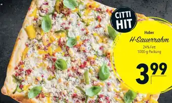 CITTI Markt Huber H-Sauerrahm Angebot