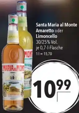 CITTI Markt Santa Maria al Monte Amaretto oder Limoncello Angebot