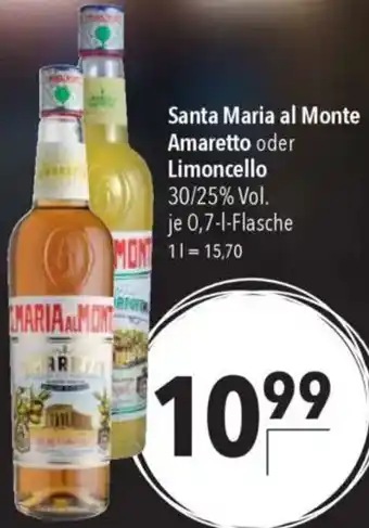 CITTI Markt Santa Maria al Monte Amaretto oder Limoncello Angebot