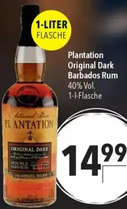 CITTI Markt Plantation Original Dark Barbados Rum Angebot