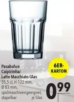 CITTI Markt Pasabahce Caipirinha/ Latte Macchiato Glas Angebot