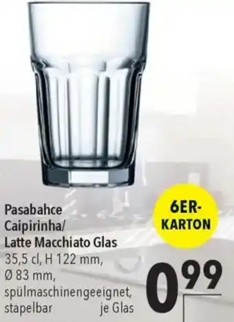 CITTI Markt Pasabahce Caipirinha/ Latte Macchiato Glas Angebot