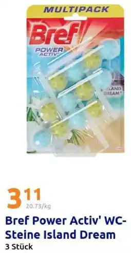 Action Bref Power Activ' WC Steine Island Dream Angebot