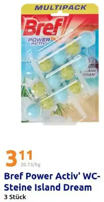 Action Bref Power Activ' WC Steine Island Dream Angebot