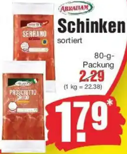 Edeka Abraham Schinken Angebot