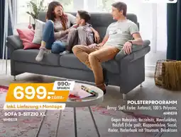 Möbel Kraft Wohnwert sofa 3-sitzig XL Angebot