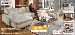 Möbel Kraft Kollektion kraft leder-wohnlandschaft Angebot