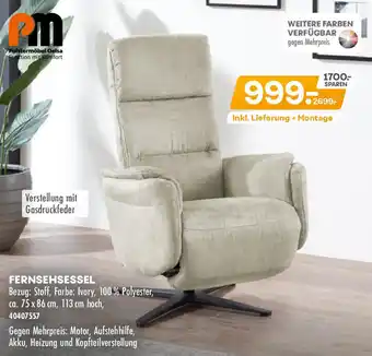 Möbel Kraft Fernsehsessel Angebot