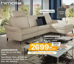 Möbel Kraft Himolla ledergarnitur Angebot