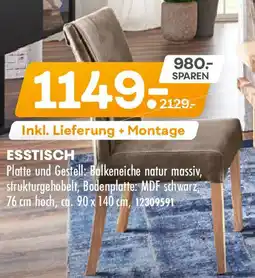 Möbel Kraft Esstisch Angebot