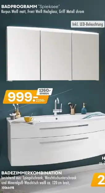 Möbel Kraft Badezimmerkombination Angebot