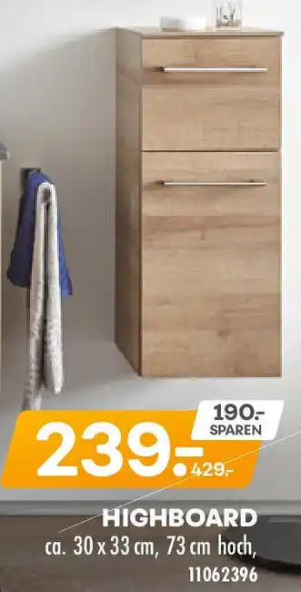 Möbel Kraft Highboard Angebot