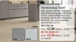 Bauhaus Feinsteinzeug 'Giant' Angebot