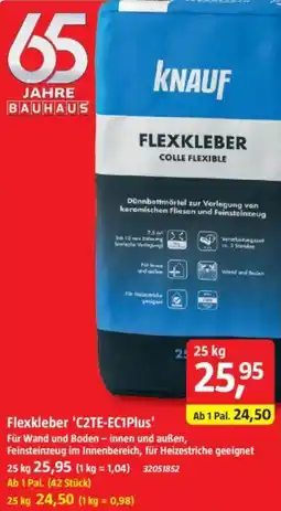Bauhaus Flexkleber 'C2TE-EC1Plus' Angebot