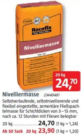 Bauhaus Nivelliermasse Angebot