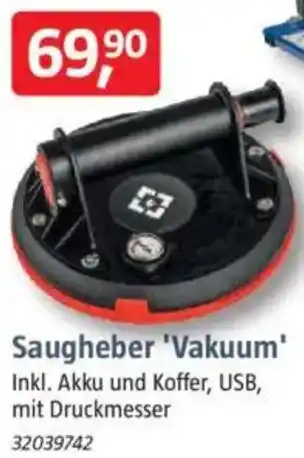 Bauhaus Saugheber 'Vakuum' Angebot